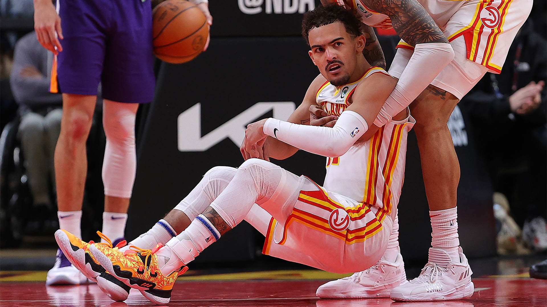 Trae Young - Team Durant - Game-Worn 2022 NBA All-Star Jersey - 1st Half -  Recorded a Double-Double