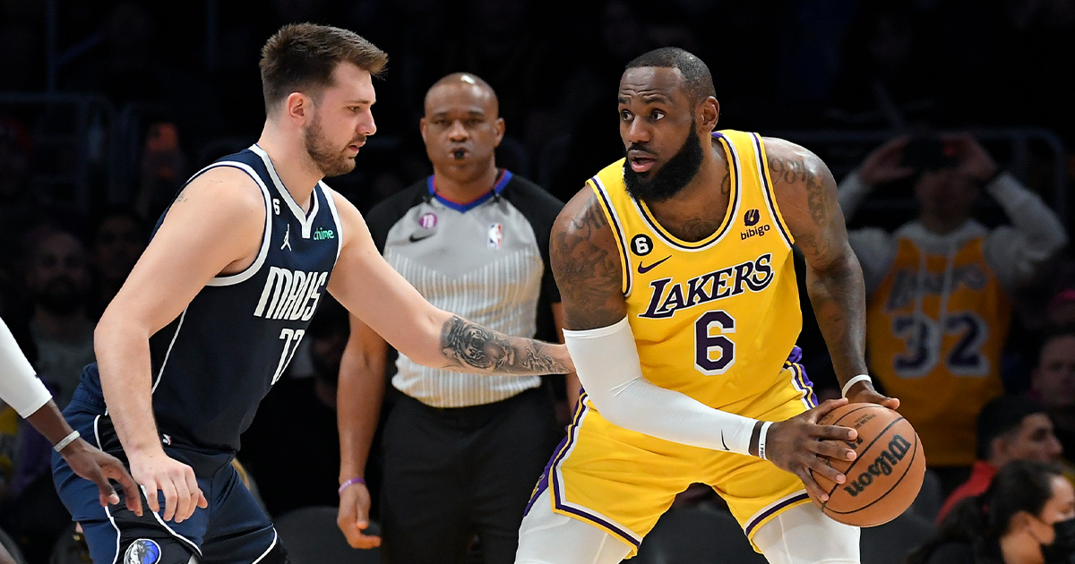 Luka Doncic and LeBron James had a classic duel in a tough double-OT ...