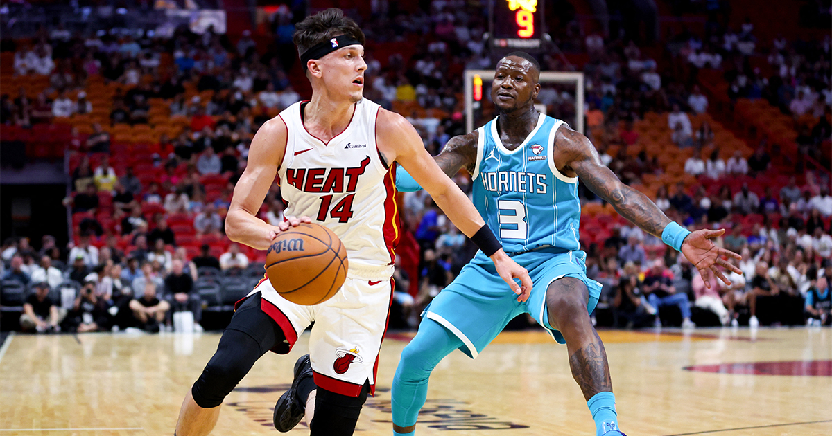 Heat guard Tyler Herro makes progress, but remains out